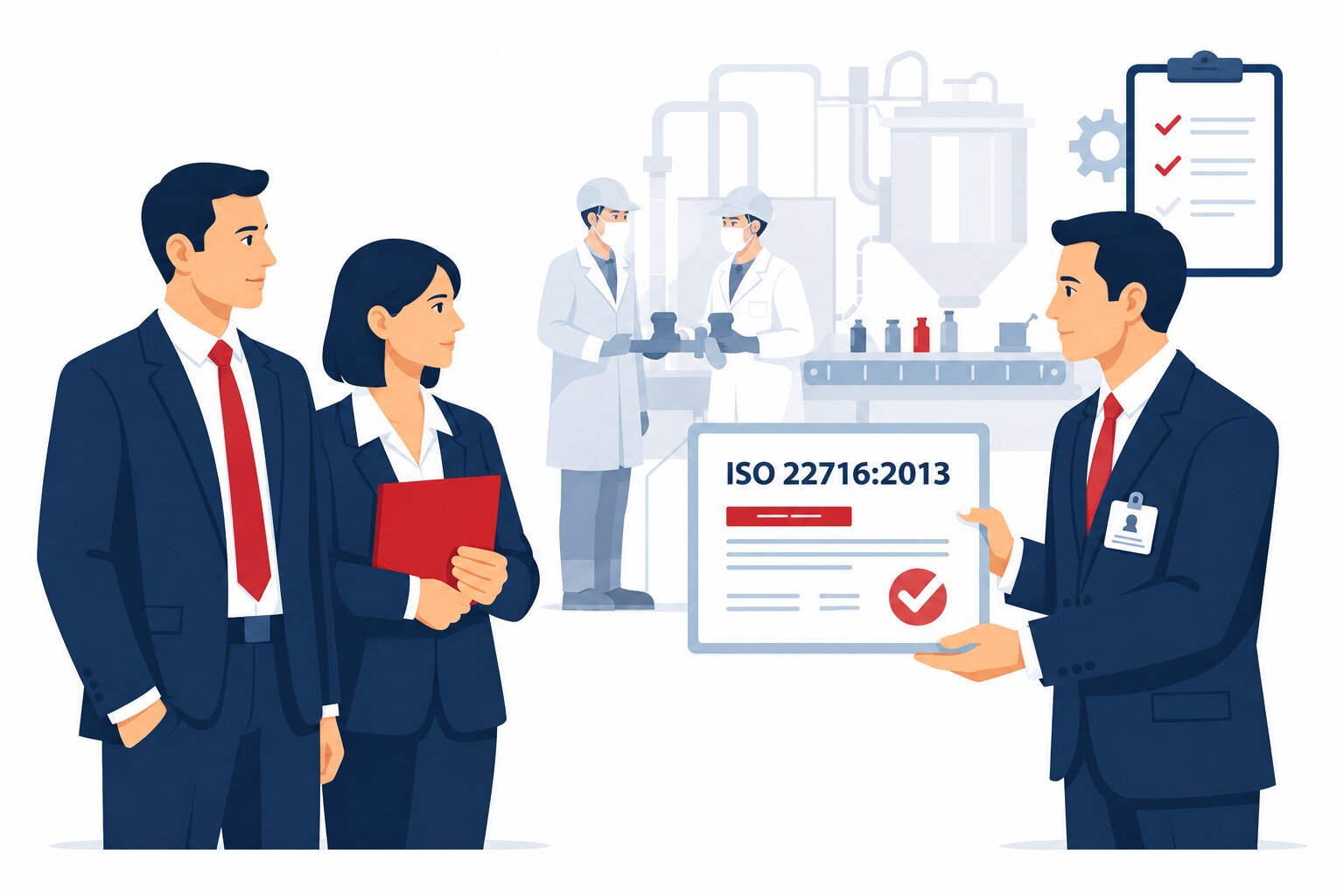Порядок получения сертификата ISO 22716:2013 в Салехарде
