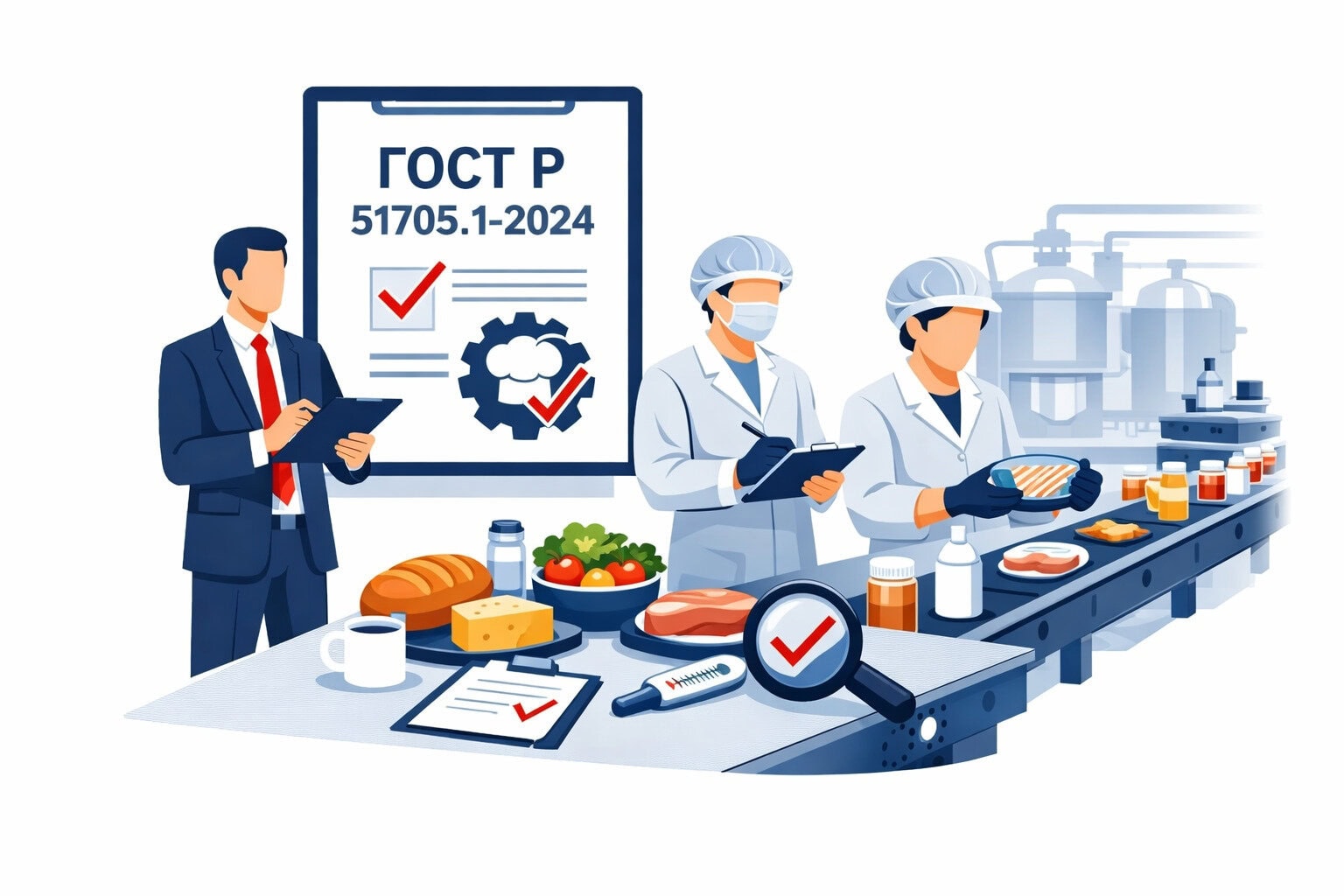 Оформление ГОСТ Р 51705.1 2024 ХАССП в Салехарде